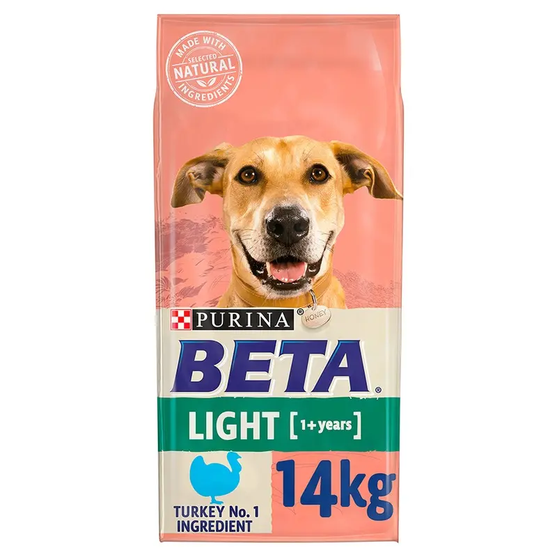 Beta Light Adult Dry Dog Food Turkey 14Kg