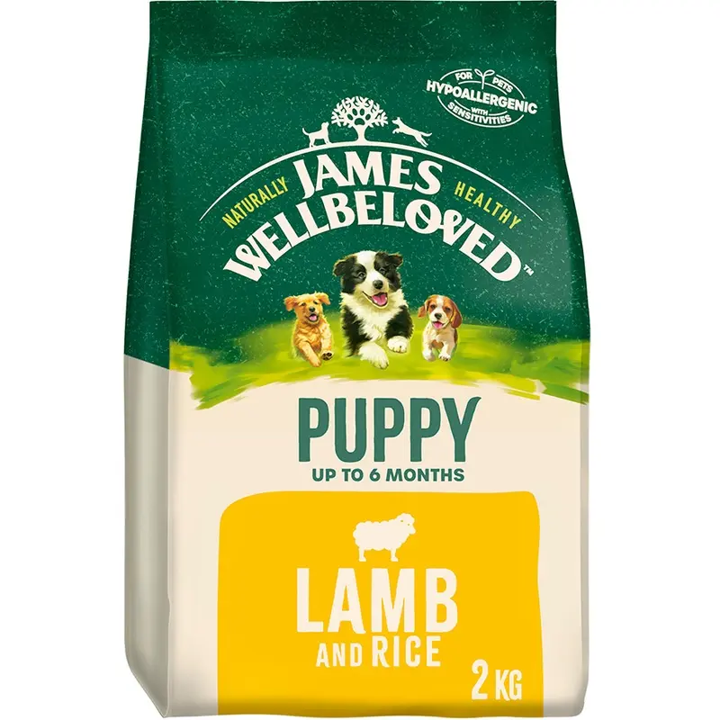 James Wellbeloved Dry Puppy Food Lamb & Rice 2Kg