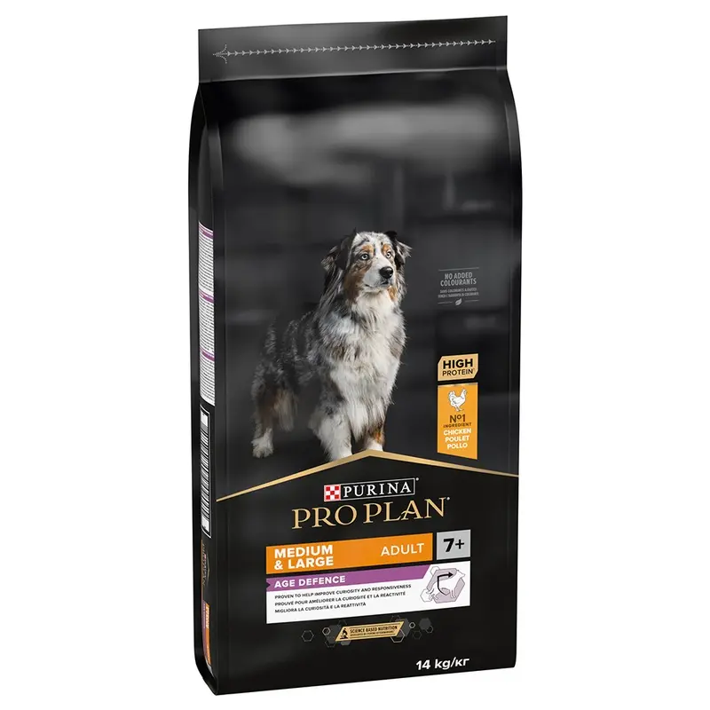Pro Plan Purina Medium & Large Adult 7+ Age Defence - 14Kg
