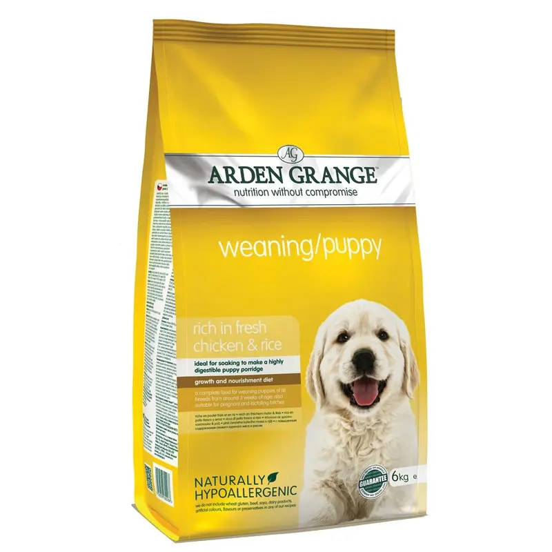 Arden Grange Dry Weaning Puppy Food Rich In Fresh Chicken And Rice 6Kg