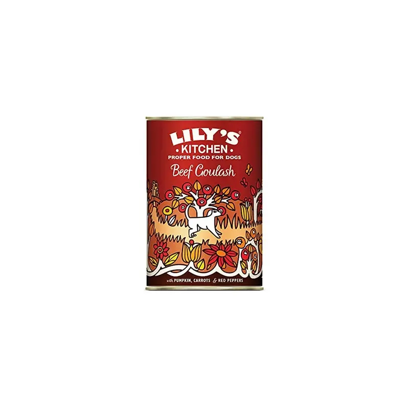 New Lilys Kitchen Dog Beef Goulash, - 6 Count Dbg4 400G