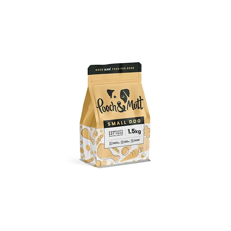 Pooch & Mutt Grain - Complete Dry Dog Food ( Free), Superfood Blend, 1.5Kg Small