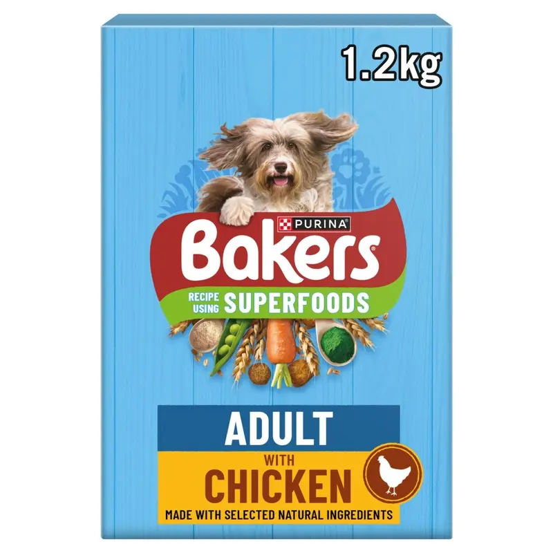 Bakers Chicken With Vegetables Dry Dog Food (Pack Of 5) 1.2Kg