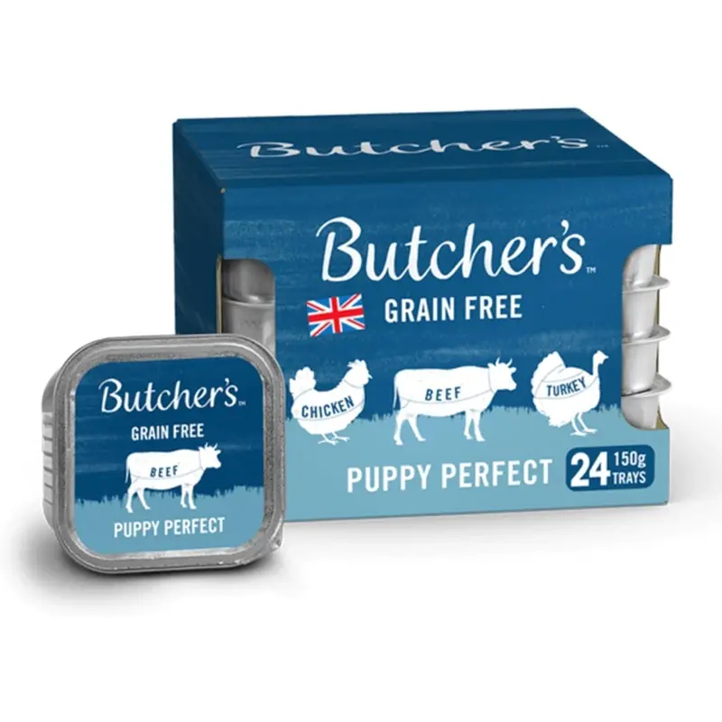 Butchers Puppy Perfect Dog Food Tins, 6 x 400g