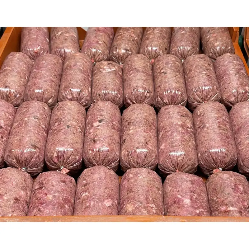 Middleton Raw Dog Food Dog Food Frozen Duck Mince X 500G Bags 20Kg Box Size 40