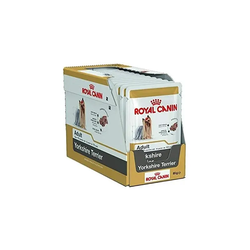 Royal Canin Adult Yorkshire Terrier Wet Dog Food Packs 85G Each Size 24
