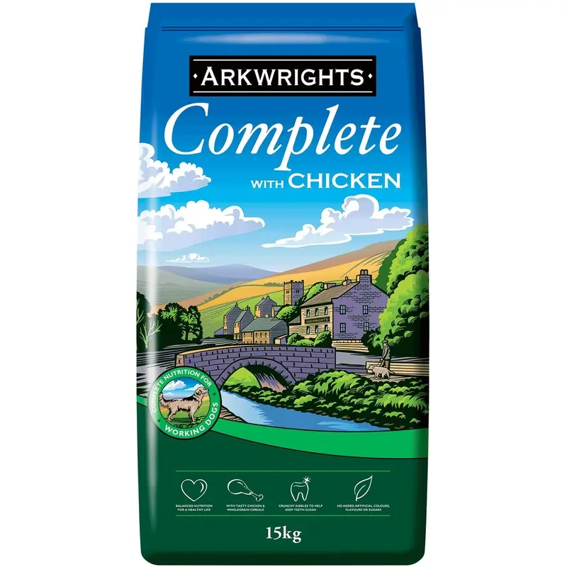 Arkwrights Chicken Dry Dog Food 15 Kg