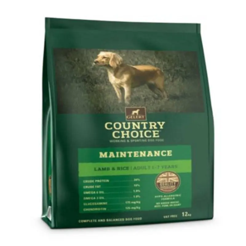 B&Q Gelert Country Choice Maintenance Lamb & Rice 12Kg