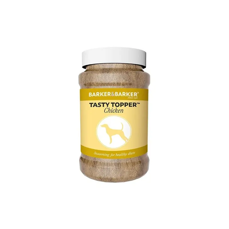 Barker & Barker Tasty Topper For Dogs - Chicken Food Topper (140G Pot) 140G