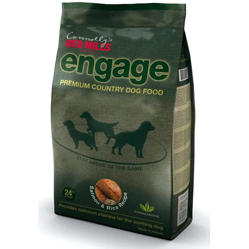 Connollys Mills Engage And Rice Dog Food - Red/Salmon 3Kg