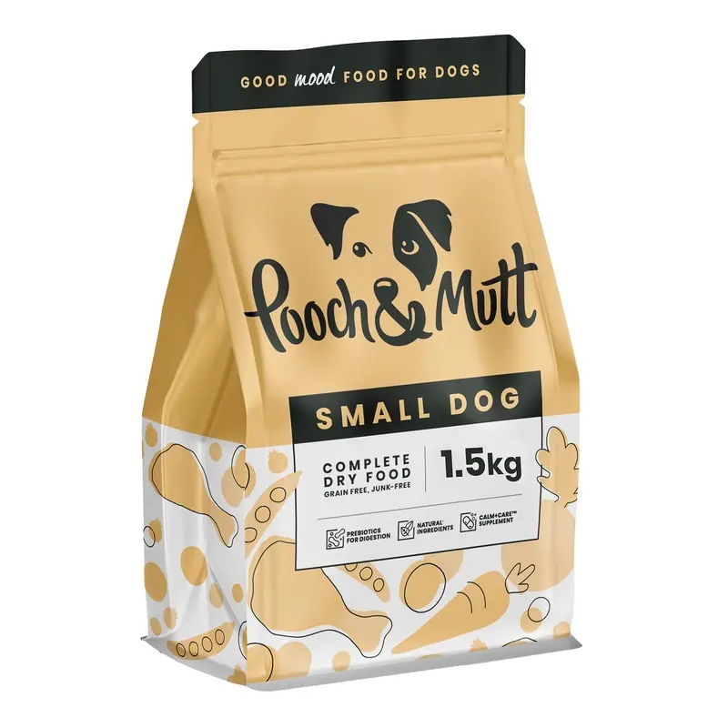 Pooch & Mutt - Complete Small Dry Dog Food (Grain Free), Superfood Blend, 1.5kg
