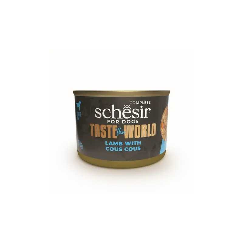 Schesir Taste The World Adult Dog Lamb Mediterranian 8 Pack 150G