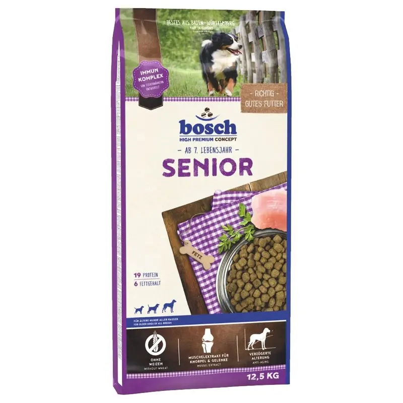 Bosch High Premium Concept Bosch Senior Dry Dog Food - 12.5Kg