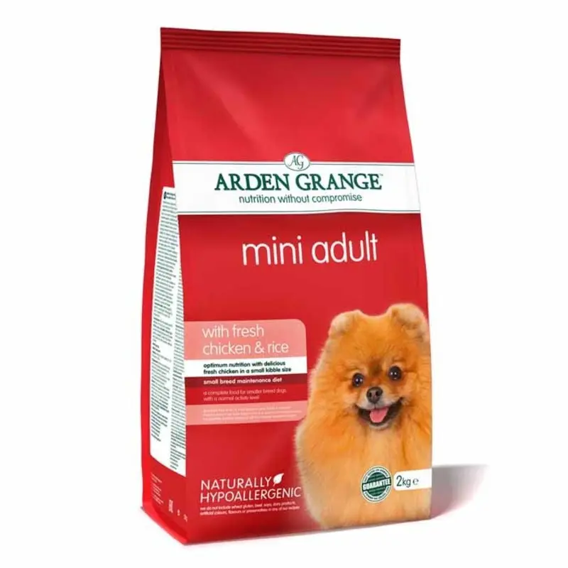 Forest Pet Supplies Arden Grange Mini Adult Chicken & Rice 2Kg