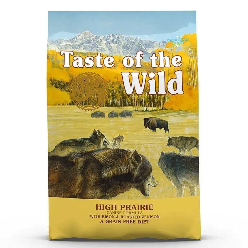 Taste Of The Wild High Prairie Grain Free Dry Dog Food Venison And Bison 12.2Kg