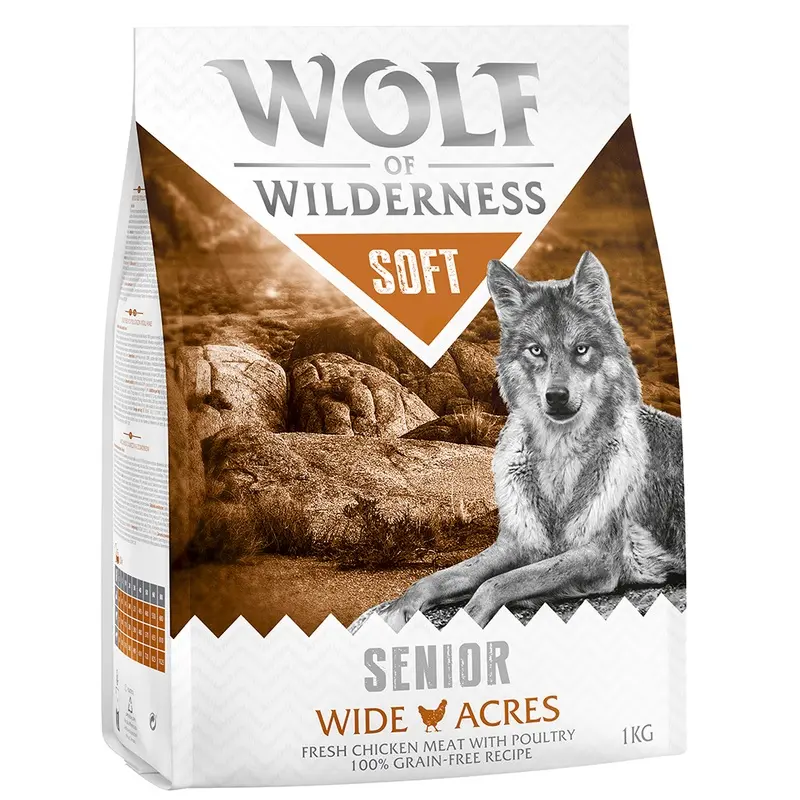 Wolf Of Wilderness Senior Soft "Wide Acres" - Chicken - 1Kg