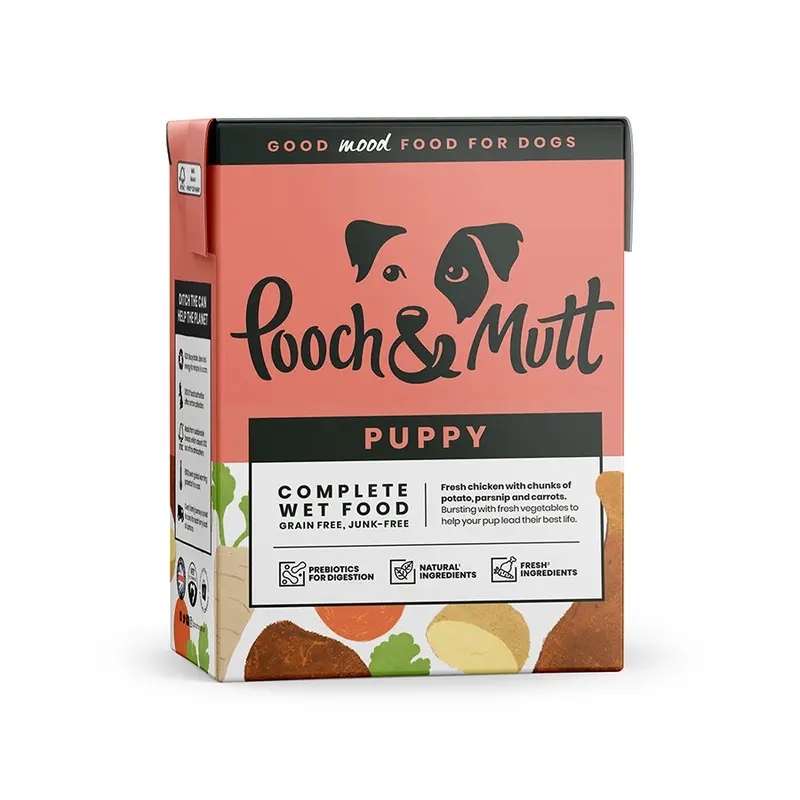 Pooch And Mutt Wet Puppy Food Chicken 375G