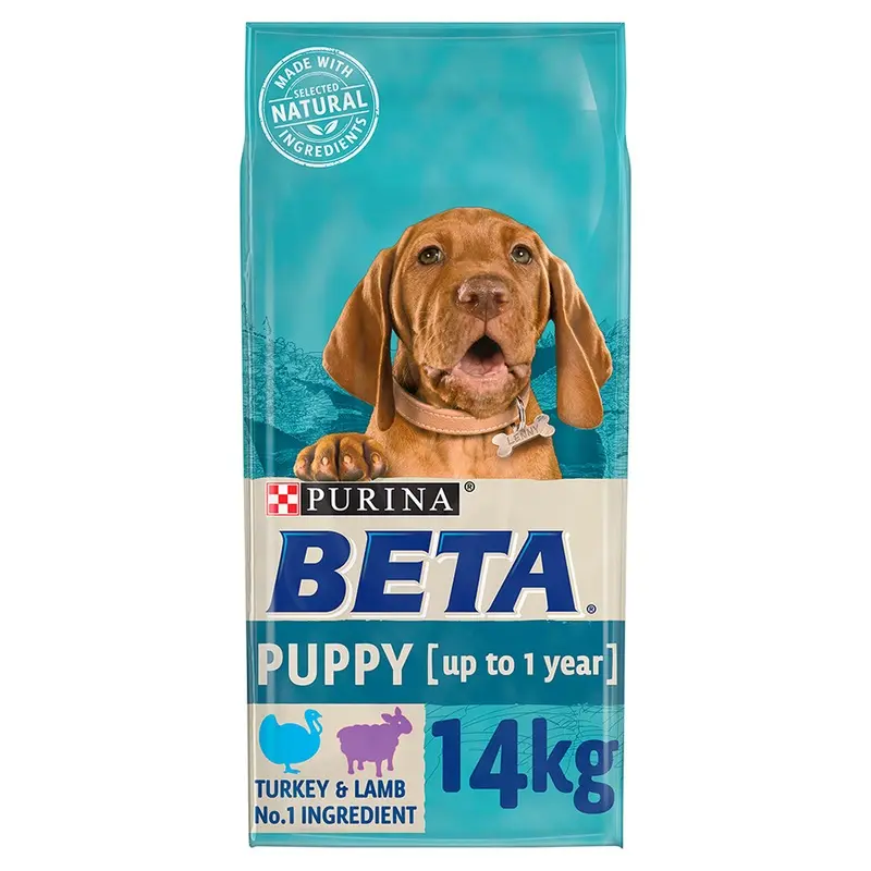 Beta Puppy Dry Dog Food Turkey & Lamb 14Kg