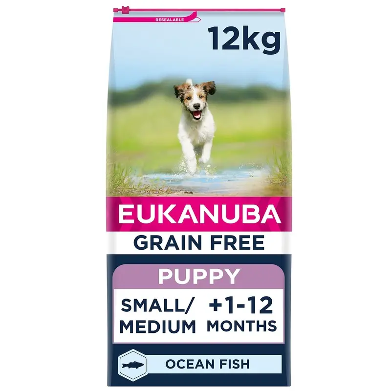 Grain Free Complete Dry Dog Food for Puppy Small and Medium Breeds with