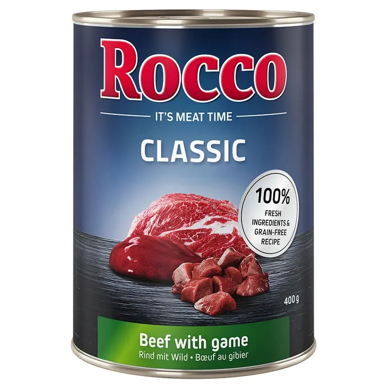 Rocco Classic 6 X 400G - Beef With Game