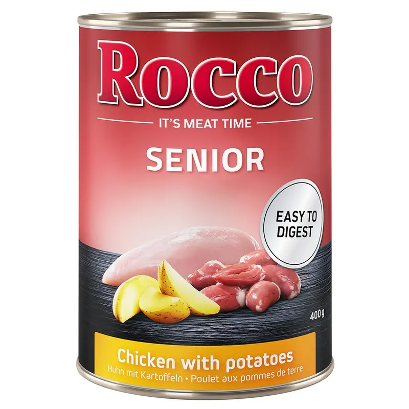 Rocco Senior 6 X 400G - Chicken With Potatoes