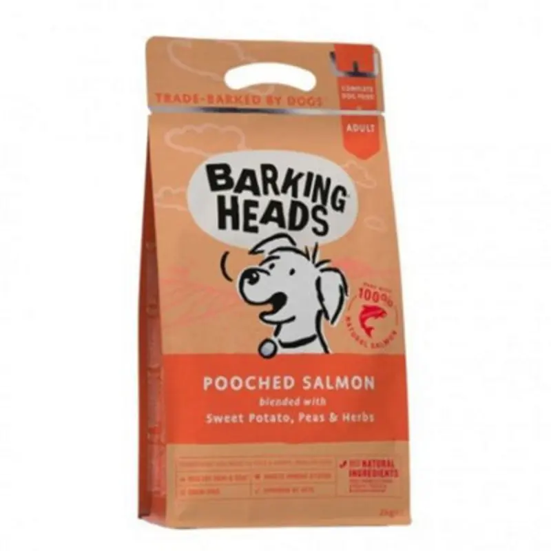 Barking Heads All Hounder Hair Necessities 12Kg Salmon