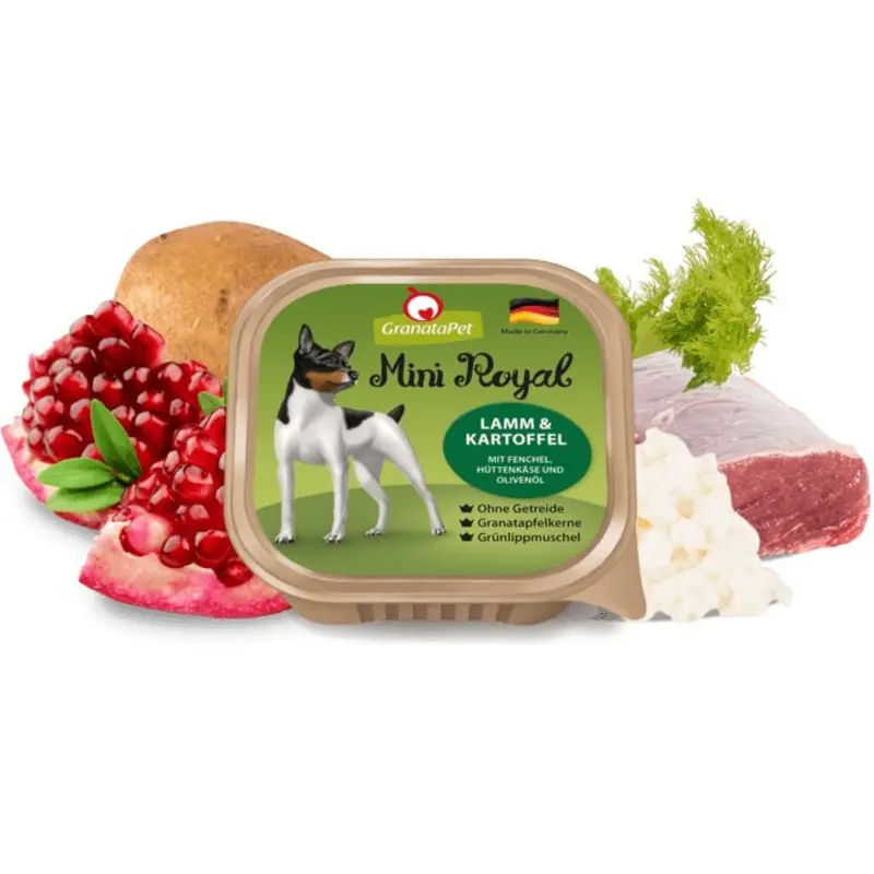 Granatapet Green Dog Mini Royal Lamb & Potato | : 11*150G Small