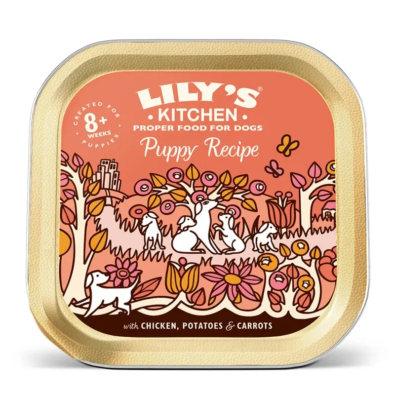 Lilys Kitchen Salmon/Golden Dog Chicken Puppy Recipe | : 150G