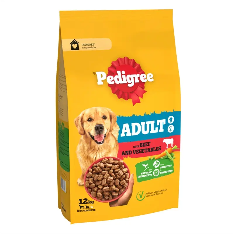 Pedigree Adult Complete With Beef & Vegetables - 12Kg