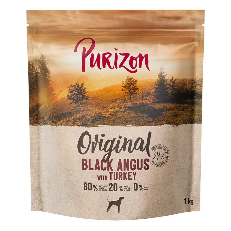 Purizon Original Black Angus Beef With Turkey Adult  Grain-Free - 1Kg