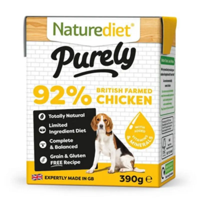 Naturediet Naturediet Purely Chicken (Pack Of 18) 390G