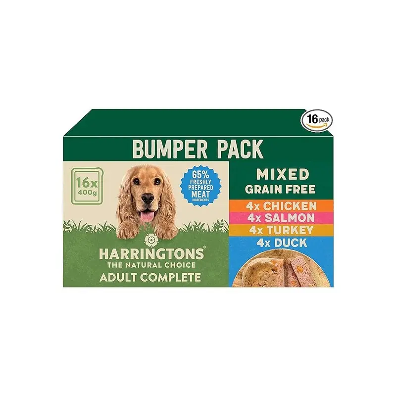 New Harringtons Pack 16X400g Wet Mixed Bumper