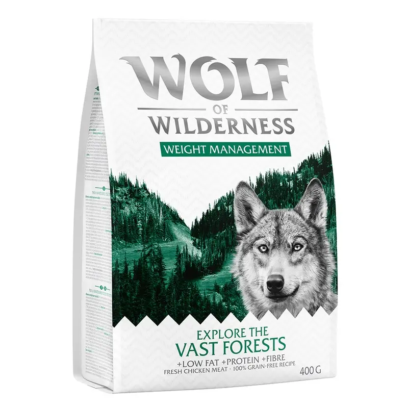 Wolf Of Wilderness "Explore The Vast Forests" - Weight Management - 400G