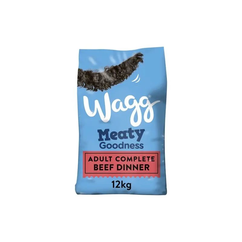 New Wagg Adult Complete With Beef And Veg 12Kg