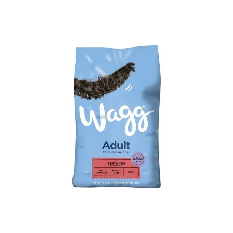 Wagg (12 Kg) Beef & Vegetables Size 12
