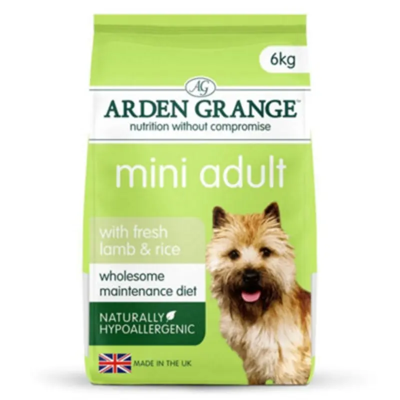 Arden Grange Mini Adult Rich In Fresh Lamb & Rice 6Kg