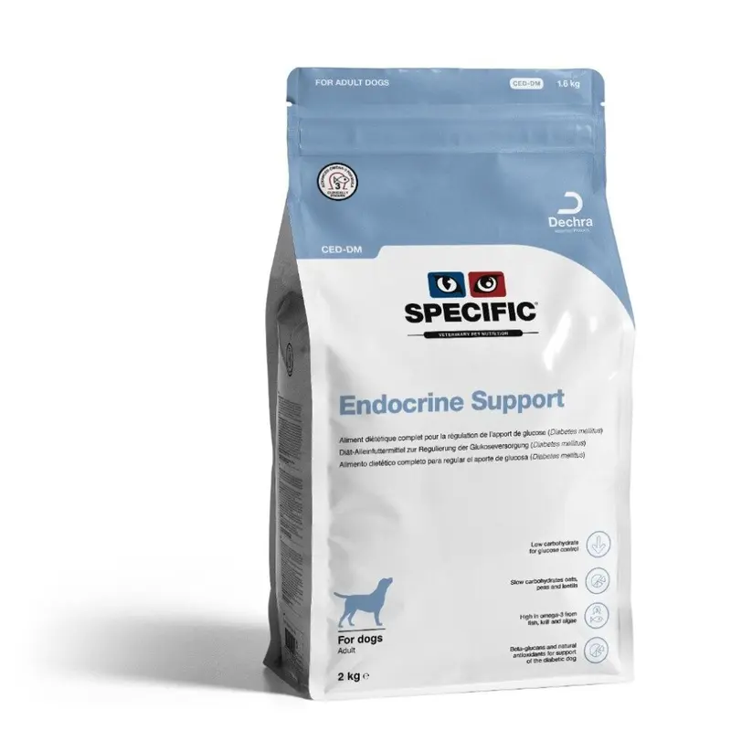 Dechra (6Kg (2Kg X 3)) Specific Ced-Dm Dog Food Endocrine Support 6Kg
