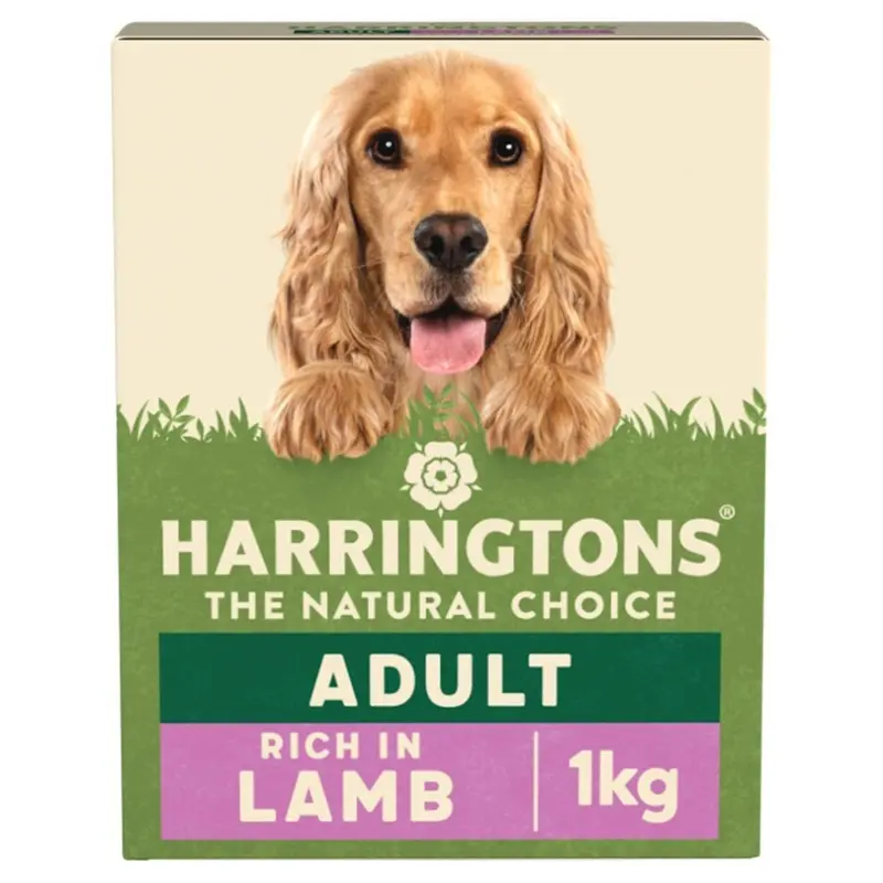 New Harringtons Rich In Lamb & Rice Adult Dog Complete (Pack Of 5) 1Kg