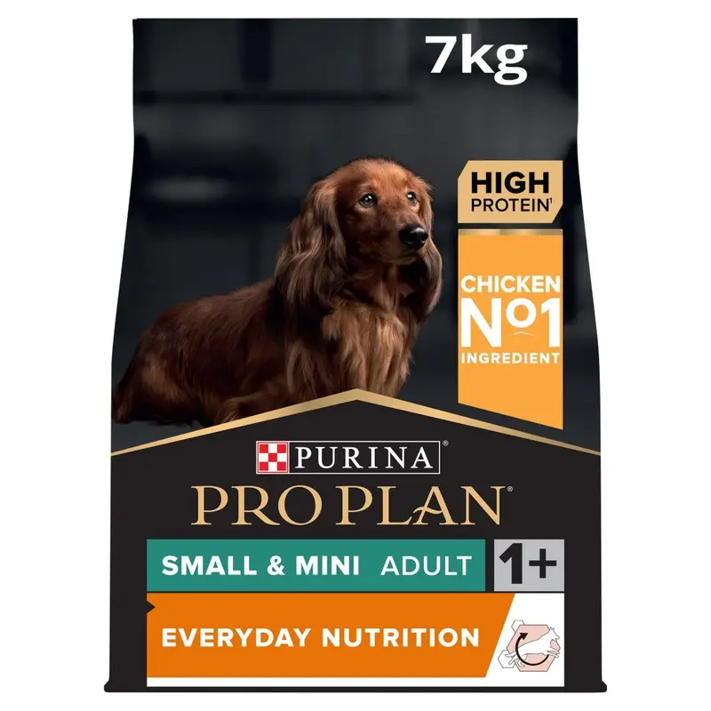 Pro Plan Pro Plan? & Mini Adult Everyday Nutrition Dry Dog Food With Chicken 7Kg Small