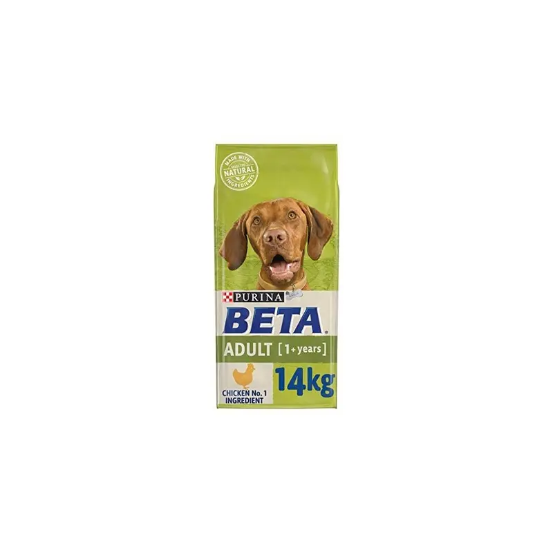Purina Beta Adult Dry Dog Food Chicken X 14Kg Pack Size 1