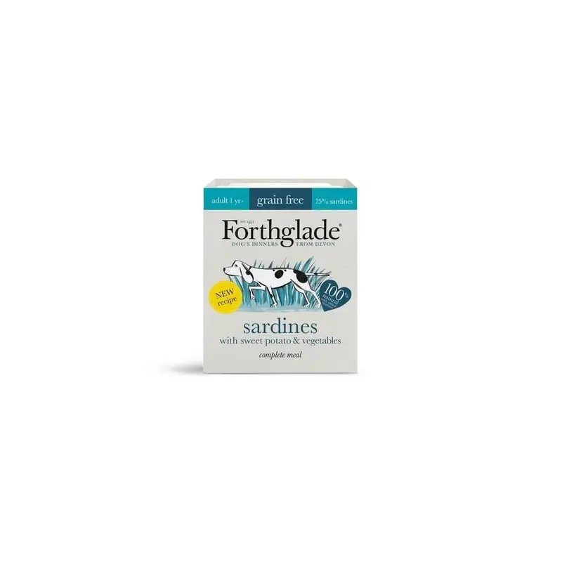 New Forthglade Complete Adult Sardines Free - Grain 261300 395G