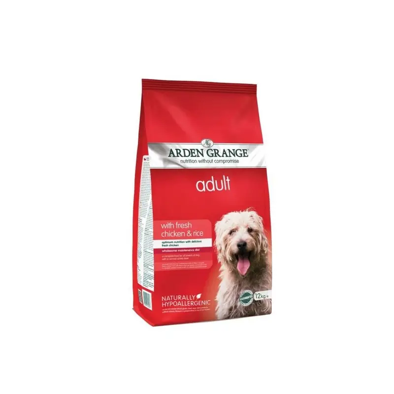 Arden Grange Adult Dry Dog Food Chicken And Rice, 12 Kg 12Kg