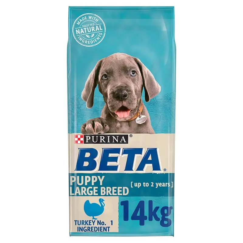 Beta Large Breed Puppy Dry Dog Food Turkey 14Kg