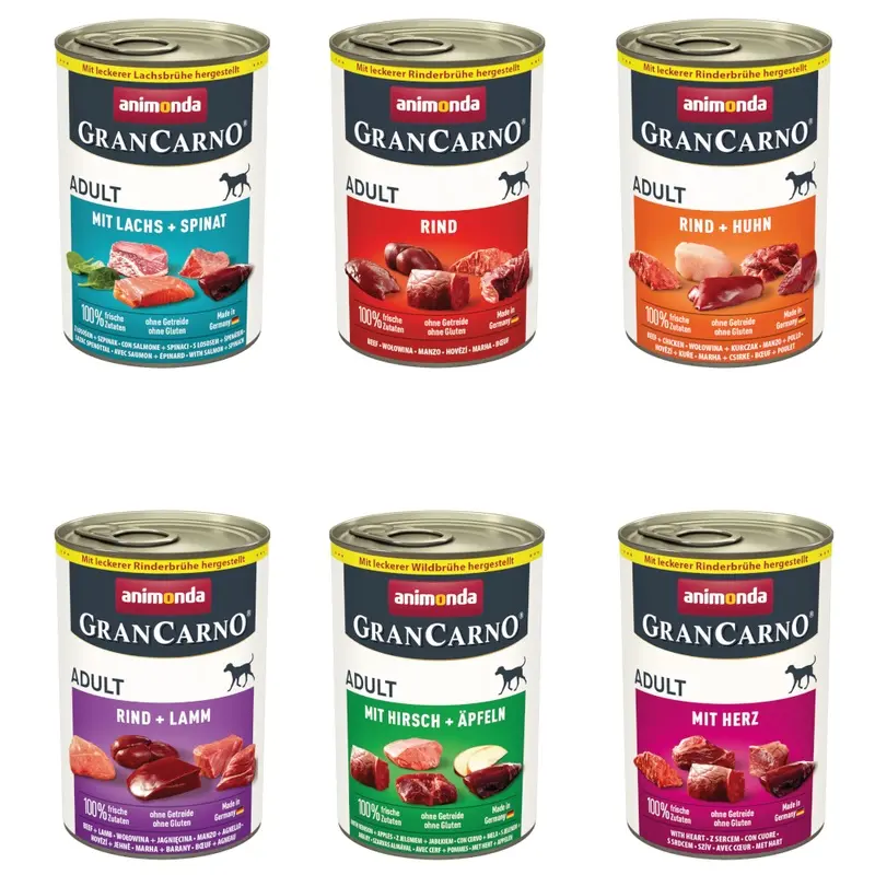 Animonda Grancarno Original Adult 6 X 400G - Mixed Pack 1