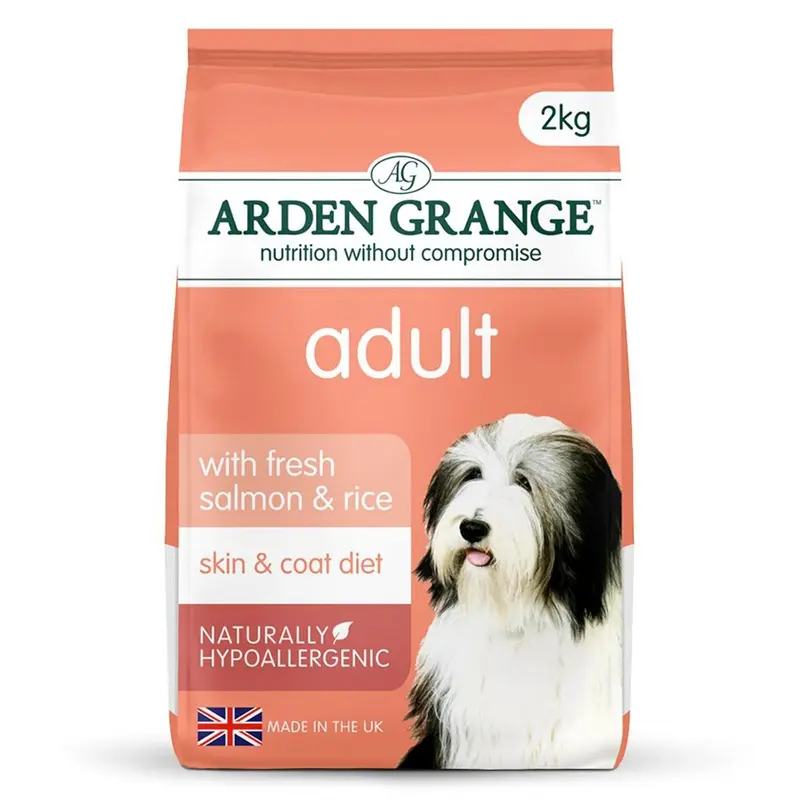 Arden Grange Dry Adult Dog Food Fresh Salmon And Rice 2Kg