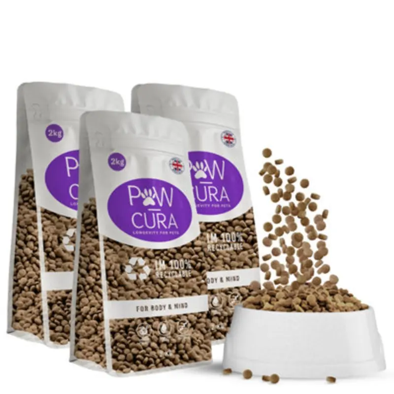 B&Q Paw-Cura Adult Small Breed Insect Protein Biscuits Dry Dog Food 6Kg Black