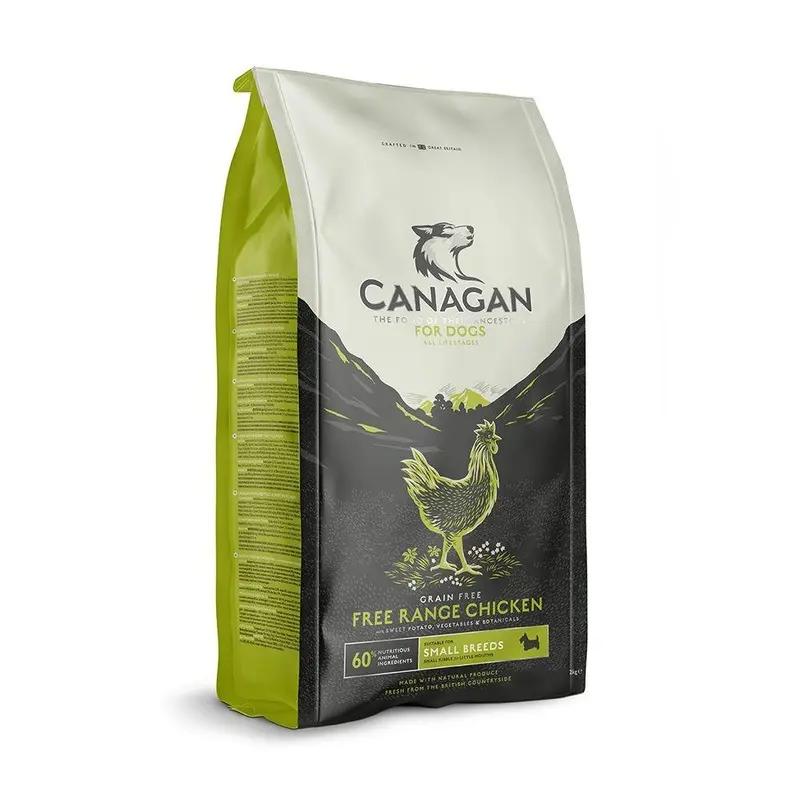 Canagan Grey/Grain/Salmon Dog Breed Free Run Chicken | : 6Kg Small