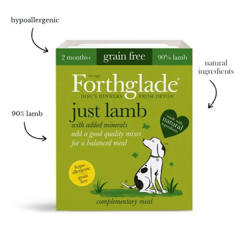 Forthglade Just Lamb 395G