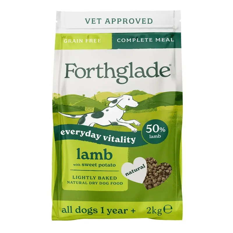 Forthglade | Lightly Baked | Lamb | Natural Dry Dog Food - 2Kg