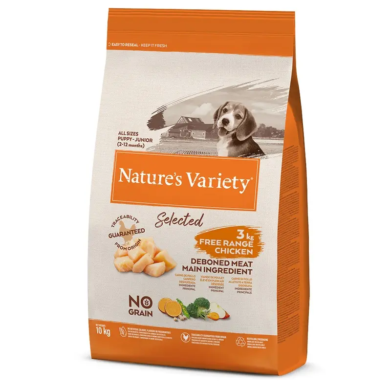 Natures Variety Natures Variety Selected Junior - Free-Range Chicken - 10Kg